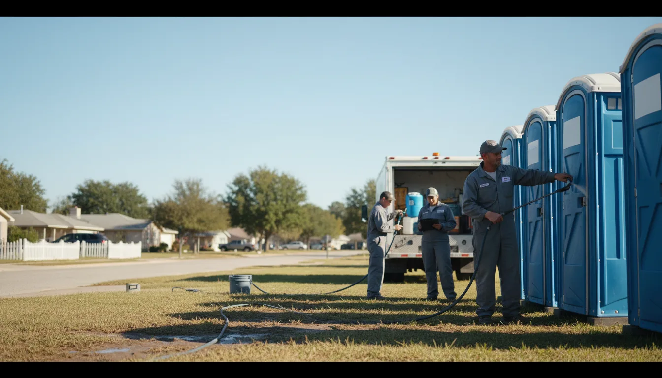 Long-Term Portable Toilet Rental in Umpire, AR near me